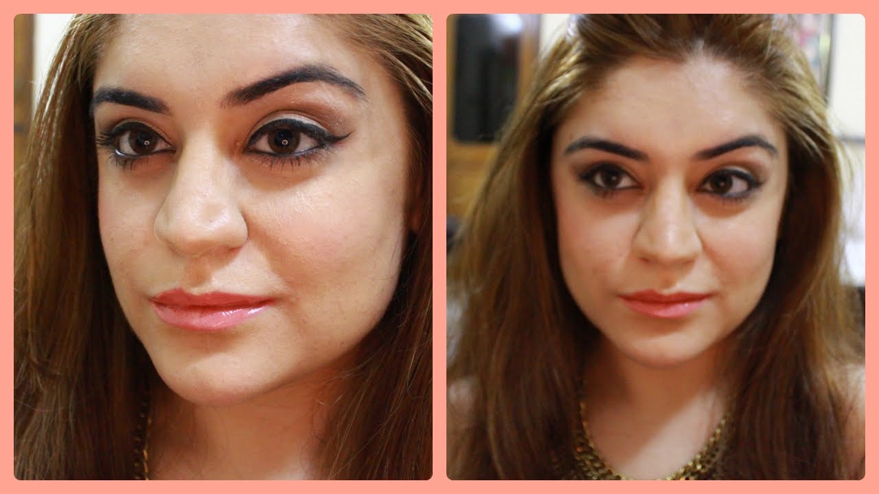 Brown Smokey Eye Tutorial Indian Skin Makeup YouTube