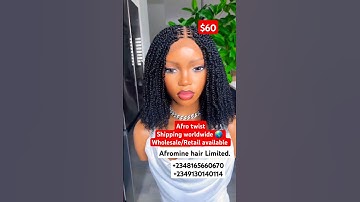 Afro kinky twist 🔥 #afrotwist #braidstyles #braidstutorial #expat #womeninbusiness #afrowig