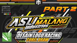 Tutorial Desain Logo Tema Racing Corel Draw Part 2