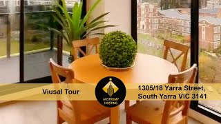 ［Austrump Hosting Virtual Tour]1305/18 Yarra Street South Yarra, VIC 3141 For Lease