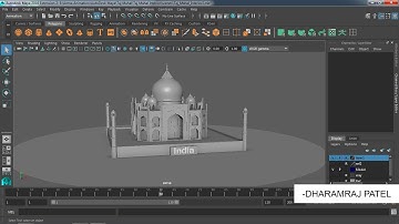 Taj Mahal Interior Modeling | Autodesk Maya