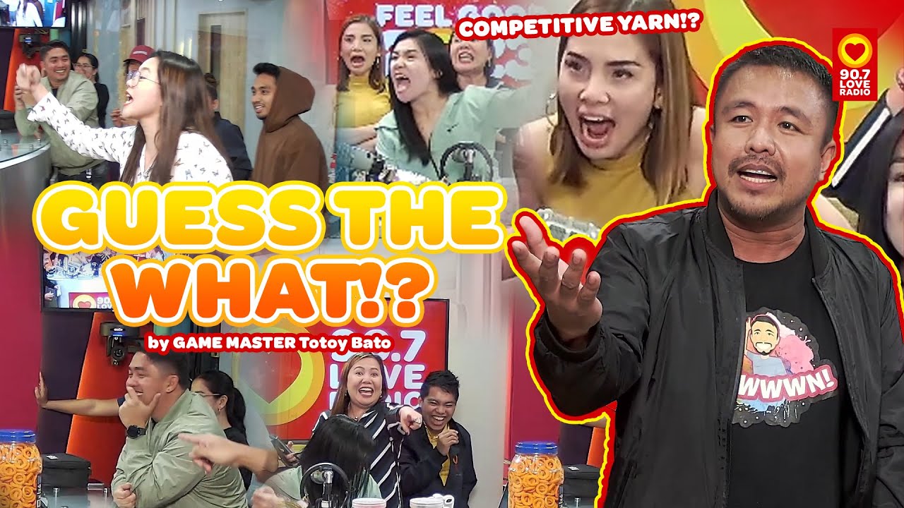 NAKUYOG SI ANGKOL TOTOY! - Totoy Bato's Guess The What?! | Love Radio Manila