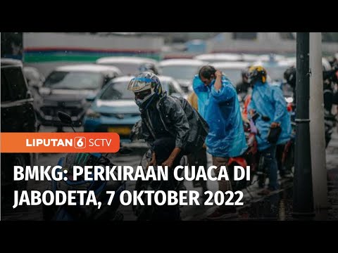 Perkiraan Cuaca, BMKG: Jakarta, Bogor, Depok, dan Tangerang Hujan di Siang &amp; Malam Hari | Liputan 6