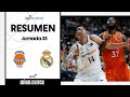 Valencia basket  real madrid 9993 resumen  liga endesa 202324