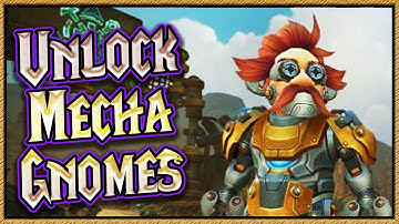 How to unlock Mechagnomes Fast [ Unlock allied races guide ]