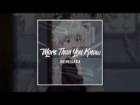 AR MUSABA - MORE THAN YOU KNOW (BANGERS FVNKY)