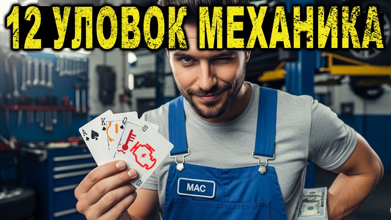ОДНА ФРАЗА, и механик поймет, что вас не обмануть. 12 главных разводов в сервисе.