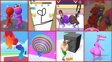 Help Me:Tricky Puzzle Sandwich Runner Stickman Thief Slice It All Save the Doge Gameplay android,ios