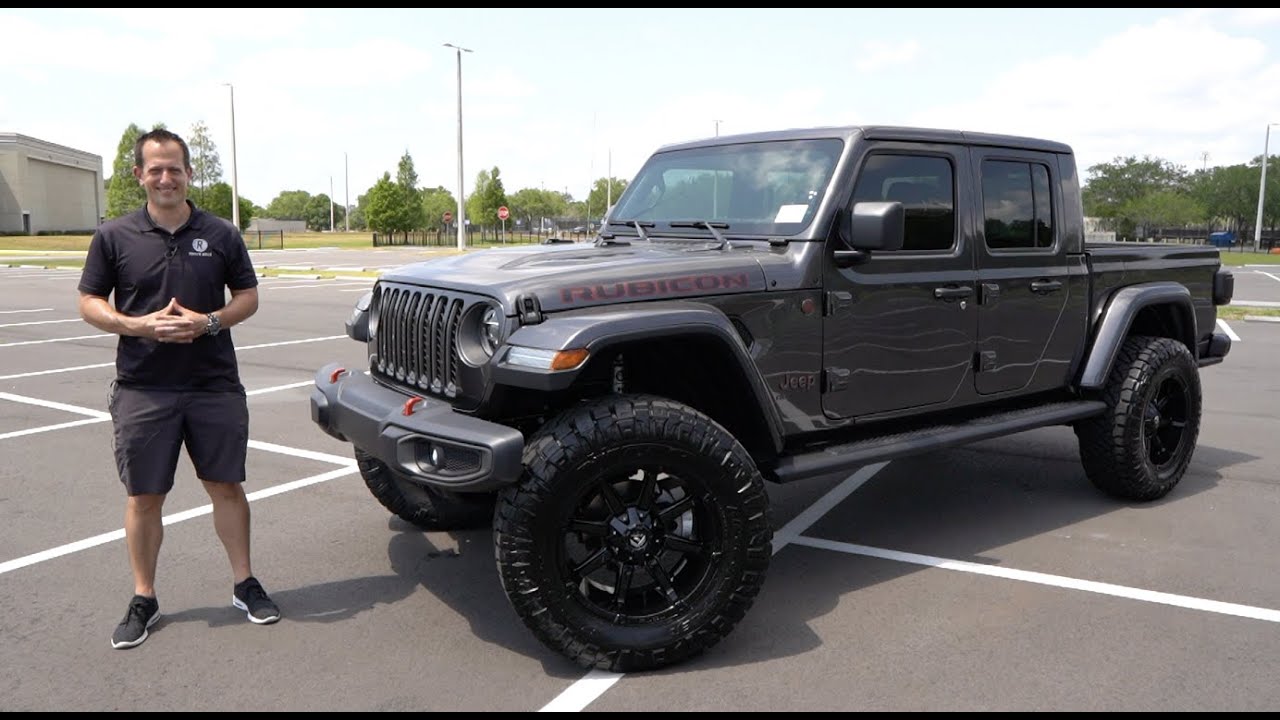 Is this lifted 2020 Jeep Gladiator Rubicon done RIGHT? - YouTube