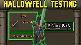 THE HALLOWFELL IS CRACKED - HALLOWFELL - OSRS
