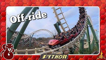 [#Efteling 4K] Python - Off-ride (2025)