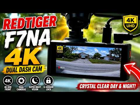 REDTIGER F7NA 4K Dual Dash Cam - Second Look