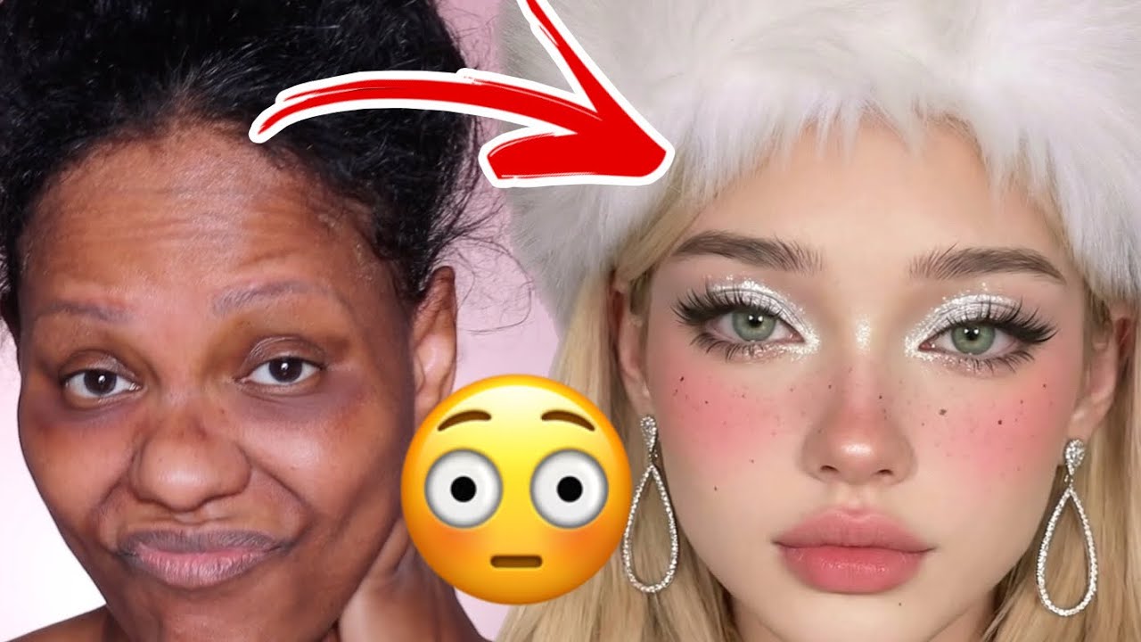 Korean Makeup Transformation Without Plastic Surgery!! #makeup