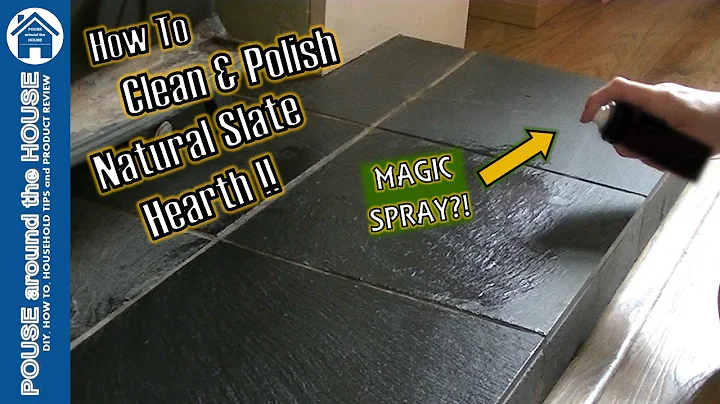 How to polish & clean a natural slate hearth TOP TIP! Cleaning & polishing natural slate life hack!! - DayDayNews