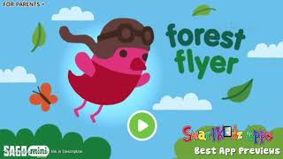 Explore the forest with Robin in Sago Mini Forest Flyer - Fun App for Kids