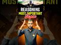 Reasoning most important Topic / RS SIR