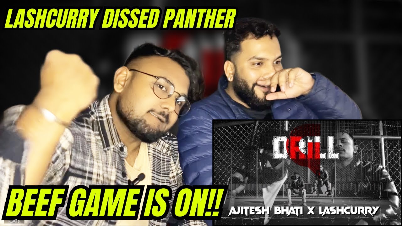 G Drill | Ajitesh Bhati ft. Lashcurry | REACTION | THE TWIN REACTS