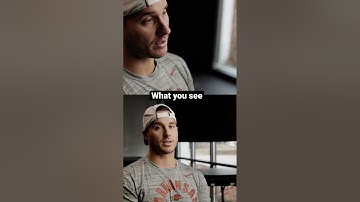 Cinematic lighting setup for interviews (only two lights)