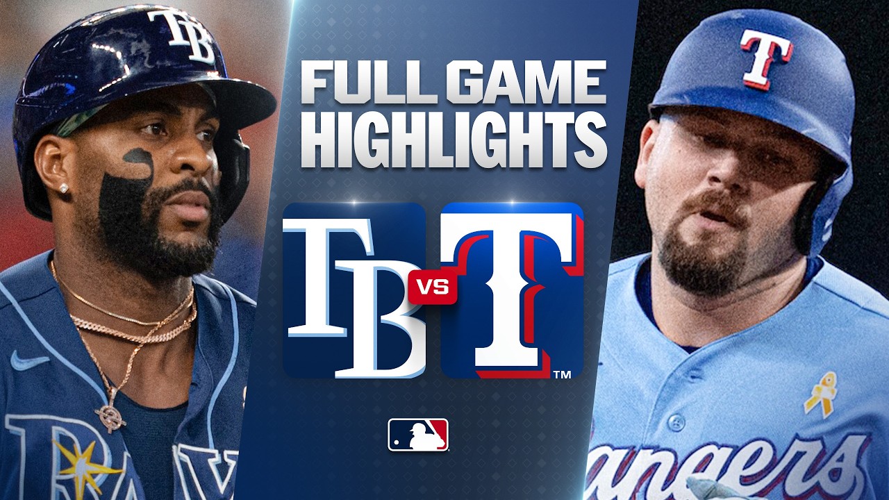 [MLB] 탬파베이 레이스 6 : 8 텍사스 레인저스 경기 결과·하이라이트