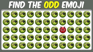 【Easy, Medium, Hard Levels】Can you Find the Odd Emoji out & Letters and numbers in 15 seconds? #34