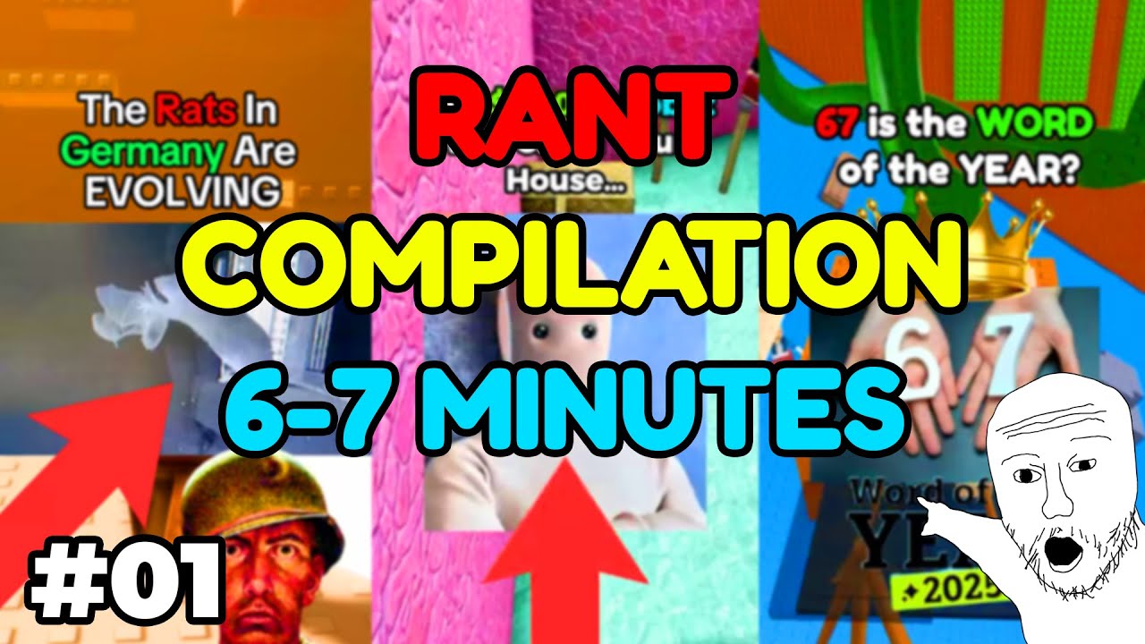 6-7 Minutes of Roblox Rants Compilation #1 | GenRants - YouTube