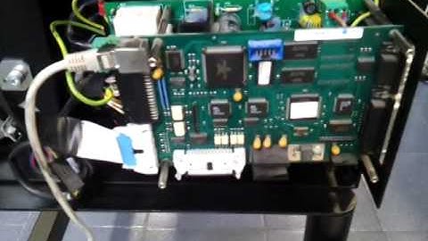 Visual description of print head carriage board plotter algotex error