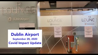 Dublin Airport: Sept 20, 2020 Update of impact of Covid-19