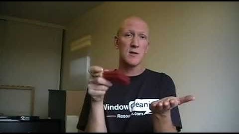 Tool Talk with Mark the Window Cleaner Episode # 47 Track Cleaner