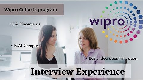 Wipro Interview Experience | Icai Campus Placements | Get urself interview ready