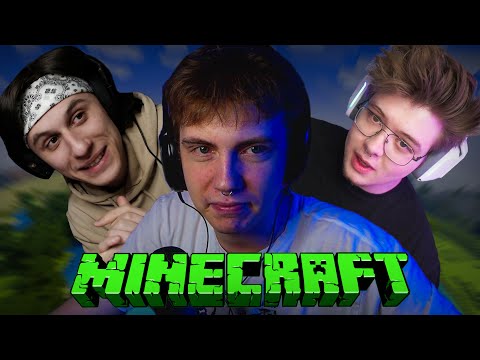 Видео: Шарф,Хомяк и Стипкоп играют в Minecraft #1