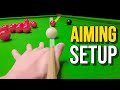 Snooker aiming tricks