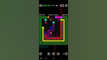 How To Solve Flow Free Premium 11x11 Mania Level 94 Hard Board Walk Through Solution Walkthrough