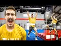 CAN YOU BEAT ME?  - Log Strongman and Gymnastics Workout