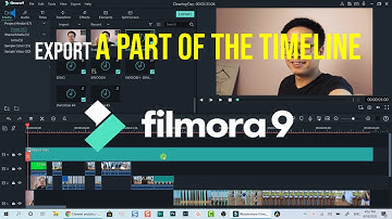 Export a PART of the TIMELINE - Filmora 9 Tutorial