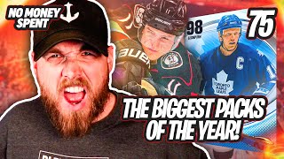 NHL 23 NO MONEY SPENT! | THE BIGGEST PACK OPENING! | EP 75