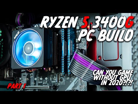 Ryzen 5 3400G Build Timelapse - Part 1 - YouTube