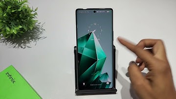 How to use add text on lock screen in infinix note 50 pro | Lock screen se message kaise hide kare