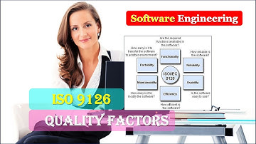 ISO 9126 Quality Factors | ISO 9126 | SOFTWARE QUALITY