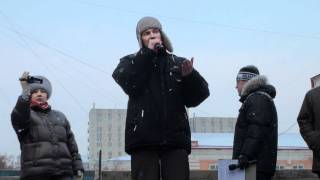 Роман Юшков на митинге 24.12.2011