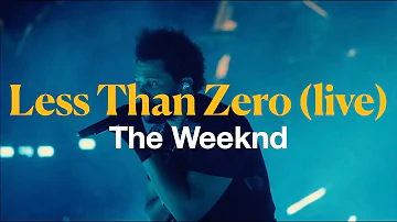(강추🔥) [한글 자막] Less Than Zero(live) - The Weeknd 위켄드 라이브  [해석/ live / 번역 / 한글 자막 / lyrics]