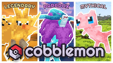 How to Catch EVERY Legendary, Mythical & Paradox Pokémon in COBBLEMON! (Legends Untold Guide)