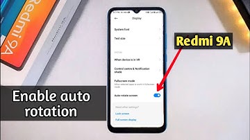 auto rotation is not working in my phone Reshmi 9a me screen kaise rotate krte hai problem fix