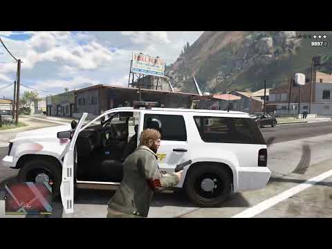 GTA 5 - Trevor's Paleto Bay Rampage + Ten Star Escape