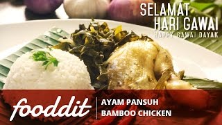 Gawai's Special: Ayam Pansuh | Bamboo Chicken