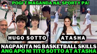 Atasha Muhlach At Hugo Sotto NAGPAKITANG GILAS Sa Paglalaro Ng Basketball | Eat Bulaga TVJ TV5 | IK