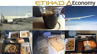 Etihad Airways CORAL ECONOMY Class: Abu Dhabi to Los Angeles