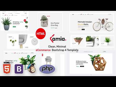 Lamia E-commerce Bootstrap 4 Template | Themeforest Website Templates and Themes
