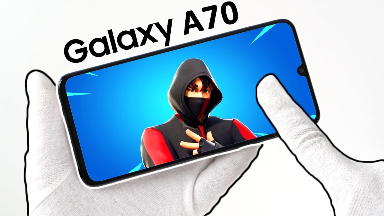 Samsung Galaxy A70 Phone Unboxing - Fortnite Battle Royale ...