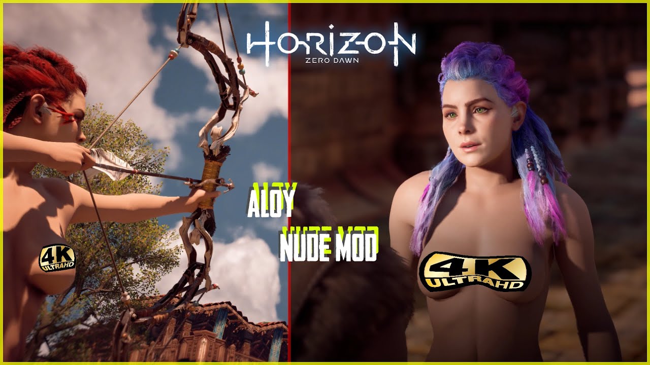 JUST NUDE MOD! 4k Aloy - NAKED MOD Horizon Zero Dawn GAMEPLAY - YouTube