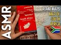 Soft Spoken Paper Map Of South Africa ASMR Maps 